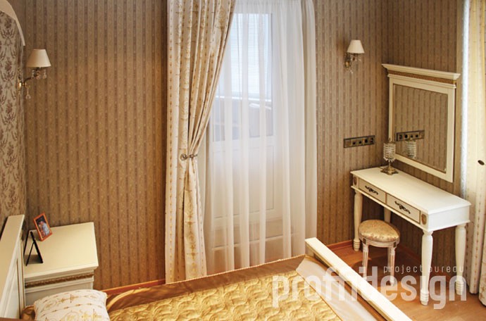 Дизайн и ремонт квартиры в классическом стиле, дизайн интерьера спальни